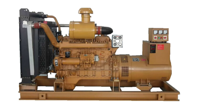莱州上柴250kw大型柴油二手发电机组