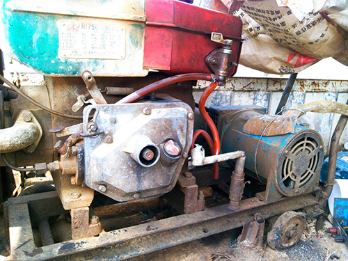 莱州单杠柴油机发电机出租